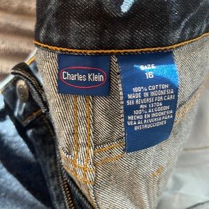 Thrifted skater pants for women